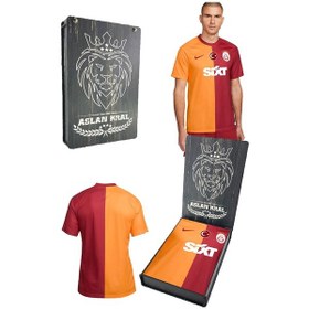 Resim Galatasaray 23-24 Parçalı Forma + Ahşap Kutulu 001 