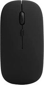 Resim Yosoo Health Gear Bluetooth Fare, OS X/Mi/Dizüstü Tabletler için Kablosuz Fare, Bluetooth 5.0 Gürültüsüz Mini Kablosuz Fare Siyah 