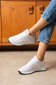 Resim galya shoes Kadın Beyaz Sneaker Günlük Spoor Ayakkabı 