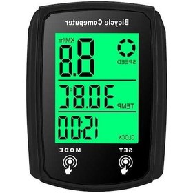 Resim Ganzhoushop Yurt Kablolu Fonksiyonlu Dokunmatik Dışından Bisiklet Bilgisayarı A 19 Ud A 