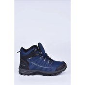 Resim Scooter M5551 Tekstıl Lacivert Su Geçirmez Deri Bot 