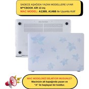 Resim Macbook Air Kılıf 13 inç Flower05NL (Eski USB'li Model 2010-2017) A1369 A1466 ile Uyumlu 