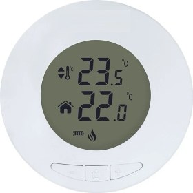 Resim Thermex Kablolu Oda Termostatı Büyük LCD Ekran ve Türkçe Menü ile Kombi Kontrolü 