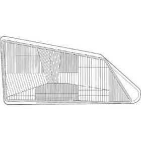 Resim Dacia Solenza Sağ Far Camı C11245 