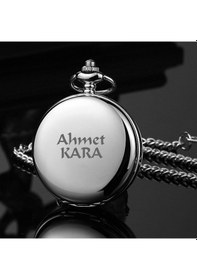 Resim Özel Tasarım Kişiye Özel Köstekli Cep Saati 