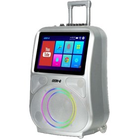 Resim by EKTIREN Subzero Wr147 Karaoke Hoparlör - 8" Trolley Hoparlör, 60w Güç, Parti Işıklı, 2 Mikrofon Ile Efsane 