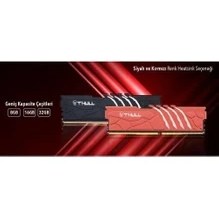 Resim Thull Vortex 8gb 3600MHZ Ddr4 Ram THL-PCVTX28800D4-8G-R 