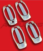 Resim Fiat Fiorino Krom Kapı Kolu ve Çerçevesi 8Parça Paslanmaz Çelik N11.1177 