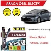 Resim Toyota Corolla Uyumlu Ön Cam Silecek Takımı 2019-2022 