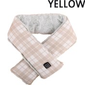 Resim Chaoduo Shop Sarı Stil USB Isıtmalı Kış Eşarp Kadınlar Sıcaklığı Ayarlamak Elektrikli Isıtma Eşarp Atkısı Yaka Eşarp Termal Boyun Wrap Isıtıcı Hediye (Yurt Dışından) 