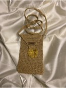 Resim Mestan Handmade El Örmesi Telefon Çantası 