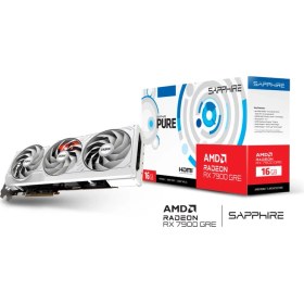 Resim Sapphire RX 7900 GRE Pure Amd 16GB GDDR6 Ekran Kartı 11325-03-20G 