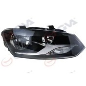 Resim Gva 9120715 Far Komple Sağ Hella Tip Volkswagen Polo 6 6r1941008e 