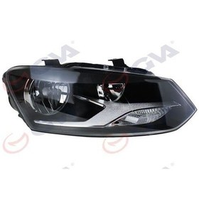 Resim Gva 9120715 Far Komple Sağ Hella Tip Volkswagen Polo 6 6r1941008e 