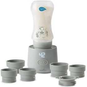 Resim Nuvita Evrensel Taşınabilir Şişe Isıtıcı, Hızlı Isıtma, 4 Sıcaklık Ayarı, Taşıması Kolay, 8 Şişeye Kadar Biberon Isıtıcı Ve Sterilizatör 