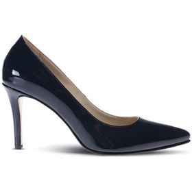 Resim Deery Lacivert Rugan Kadın Stiletto Lacivert (539861630) Lacivert 