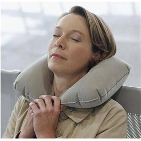 Resim Ucuzaltoptan Şişme Seyahat Yastığı Boyunluk 