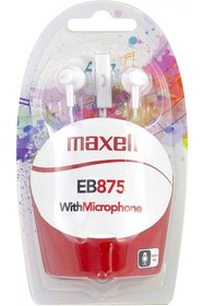 Resim Maxell Eb875 Mikrofonlu Kablolu Kulaklık - Beyaz 