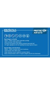 Resim Zintaş Airx Motosiklet Kesilmez Zincir 10MM150CM Kilitsiz 