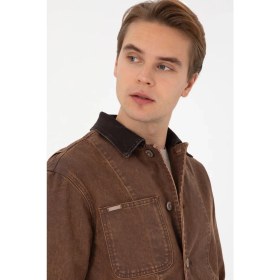 Resim U.s. Polo Assn. Erkek Kahverengi Gömlek Jean 50308310-DN0031 