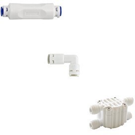 Resim OverWater Su Arıtma Cihazı 4 Yollu Vana Atık Kısıcı Check Valf 