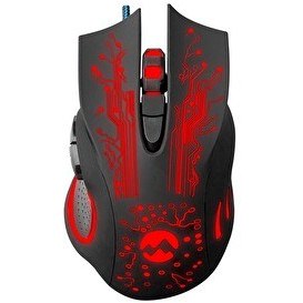 Resim Everest SM-790 Swanky 3200DPI Siyah Oyuncu Mouse 