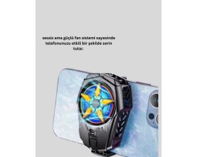 Resim Marsilyan Oyun Performansı Için Profesyonel Telefon Soğutucu 