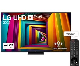 Resim LG 75UT91 75'' 190 Ekran 4K Smart AI Sihirli Kumanda HDR10 webOS24 UHD TV LG