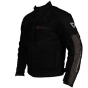 Resim Venom Dynamic Kadın 4 Mevsim Siyah Gri Motosiklet Montu 