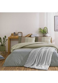 Resim Taç Roland Ranforce Çift Kişilik Battaniyeli Kış Seti Gri 000000001000050234 Gri 