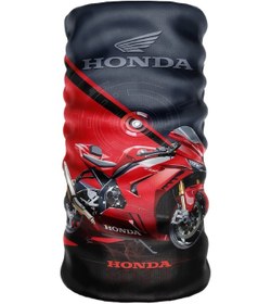 Resim Bebo Store Extreme Spor Motor Ve Bisiklet Kullananlara Özel Desenli Buff Boyunluk Bandana Balaklava Honda-2907 Çok Renkli 