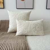 Resim Ev Dekorasyonu için Nakışlı Paisley Desenli Fermuarlı Yıkanabilir Polyester Atkı Yastık Kılıfı - 1 Adet Ülke-Rustik Tarz 