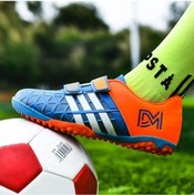 Resim Snapbuy Futbol Ayakkabısı Mavi - Turuncu 