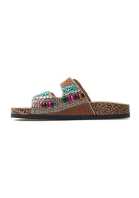 Resim Guja Kadın Taş Detaylı Tokalı Günlük Terlik 25y 25y102-2 Z Camel Camel 