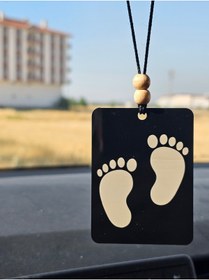 Resim hebmeyy Plastik Bebek Araba Içi Dikiz Ayna Süsü Hediyelik Eşya Oto Aksesuar 