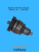 Resim Wego 110 Jupiter Marş Pinyon Dişlisi Dayanıklı Marş Dişli Seti 