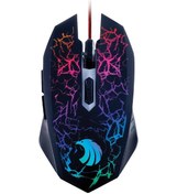 Resim Polosmart PGM25 Kablolu Gaming Mouse & Mouse Pad Kırmızı 