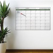 Resim opencart Yeni Manyetik Yapışkanlı Bir Aylık Program Planlayıcı Takvim 85X56 Cm !!! 
