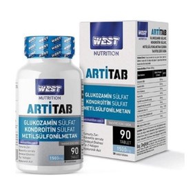 Resim Artitab Glukozamin Sülfat Kondroitin Sülfat MSM Hyaluronik Asit Tip 2 Kollajen 90 Tablet 