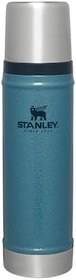 Resim STANLEY Classic Legendary Vakumlu Termos 0.60 Litre - Mavi (Hammertone Lake) | Paslanmaz Çelik 