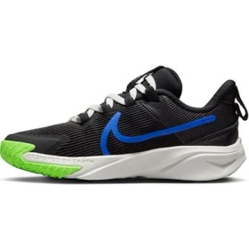 Resim Nike Siyah Erkek Çocuk Yürüyüş Ayakkabısı DX7614-004-NIKE Star Runner 4 Nn Ps 
