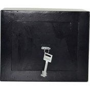 Resim Anahtarlı Ev Ofis Kasası Çelik Kasa 30x19x27 Cm 