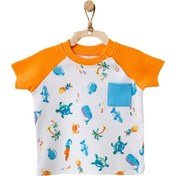 Resim Andywawa Erkek Bebek Doğa Temalı Renkli Tişört Ac21867r 001 