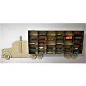 Resim Mini Tasarım Atölyem Montessori Tır Araba Rafı 