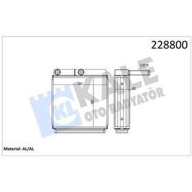 Resim Kale 0481811ab - Kalorifer Radyatörü J9 1 Sıra Alb Sistem 