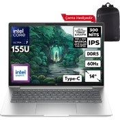 Resim HP ProBook 440 G11 Ultra 7-155U 8-GBDDR5 1 TBSSD Intel Graphics 14\ WUXGA Freedos + Sırt Çantası A22YSEAMF1 