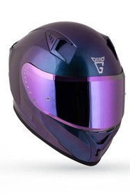 Resim DeadG Spectre Chatoyant Mor Kask 