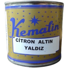 Resim KEMALİN Kemalin Sarı Citron Altın Yaldız Boyası 1/4 ( 175 Gr ) 