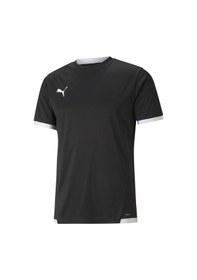 Resim Puma Teamliga Jersey Erkek Futbol Forması 70491703 Siyah 