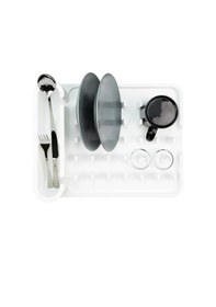 Resim Büyükboy Bulaşıklık Kurutma Sepeti Beyaz 